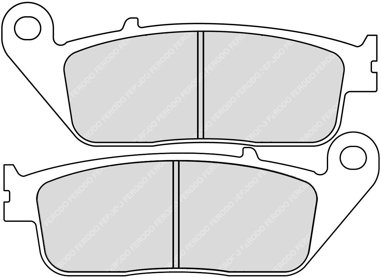 Klocki hamulcowe przednie tarczowe Honda 06455MALG01 cena, od 19,62 USD